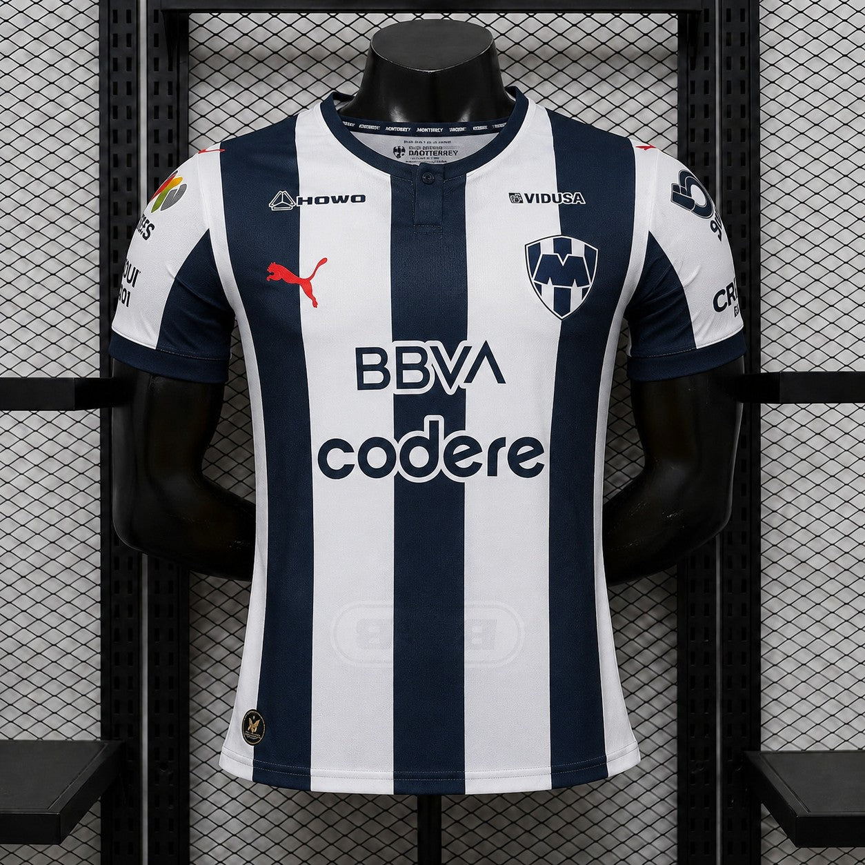 Jersey Rayados de Monterrey Local 2026/27 – Versión Fan - Manga Corta
