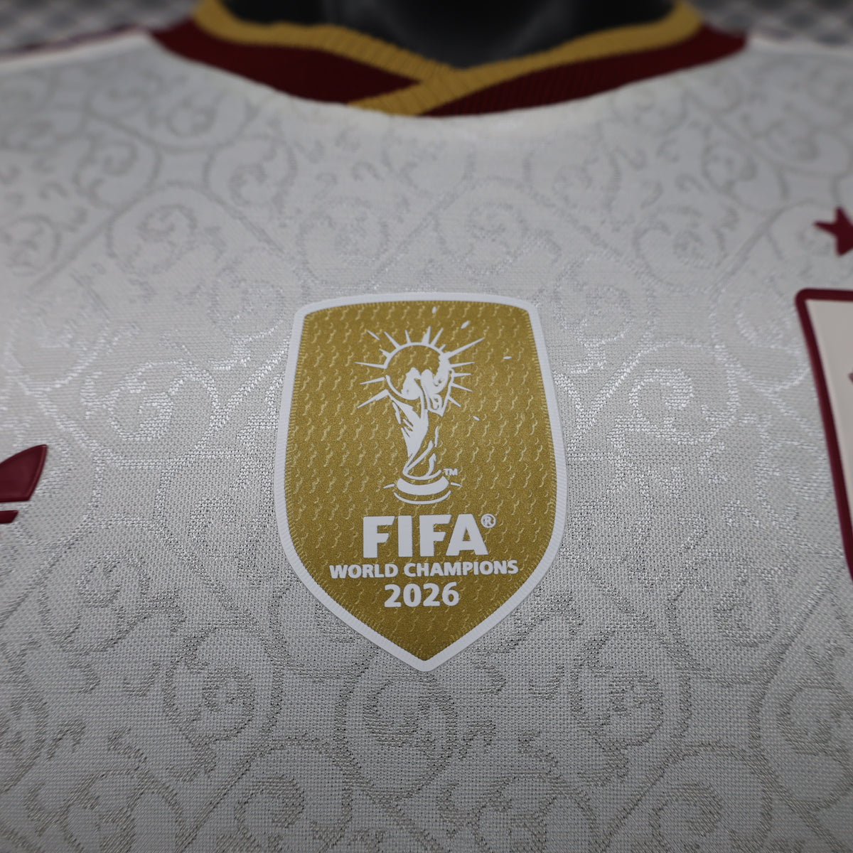 Jersey España Visitante Campeón 2026 – Versión Jugador Manga Corta