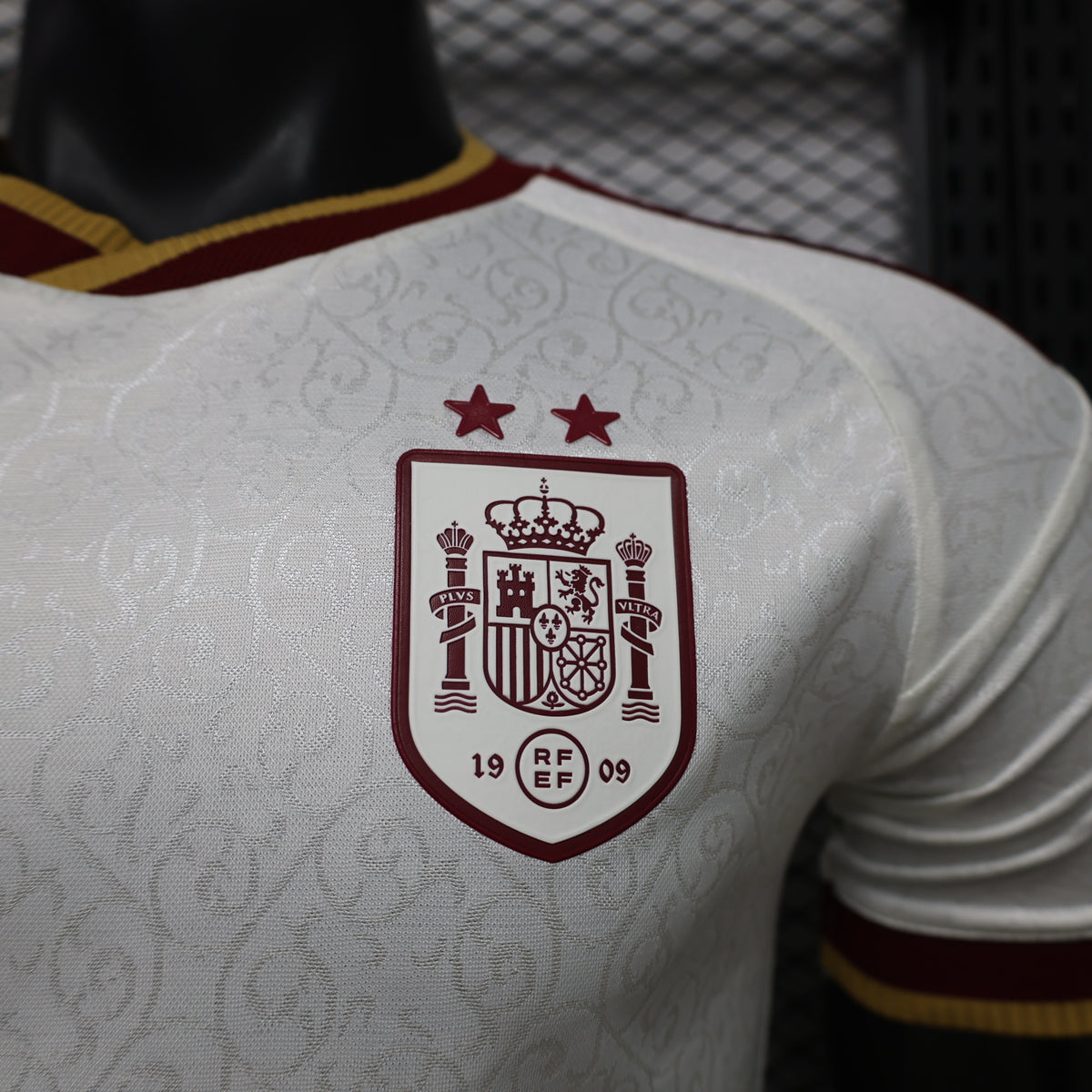 Jersey España Visitante Campeón 2026 – Versión Jugador Manga Corta