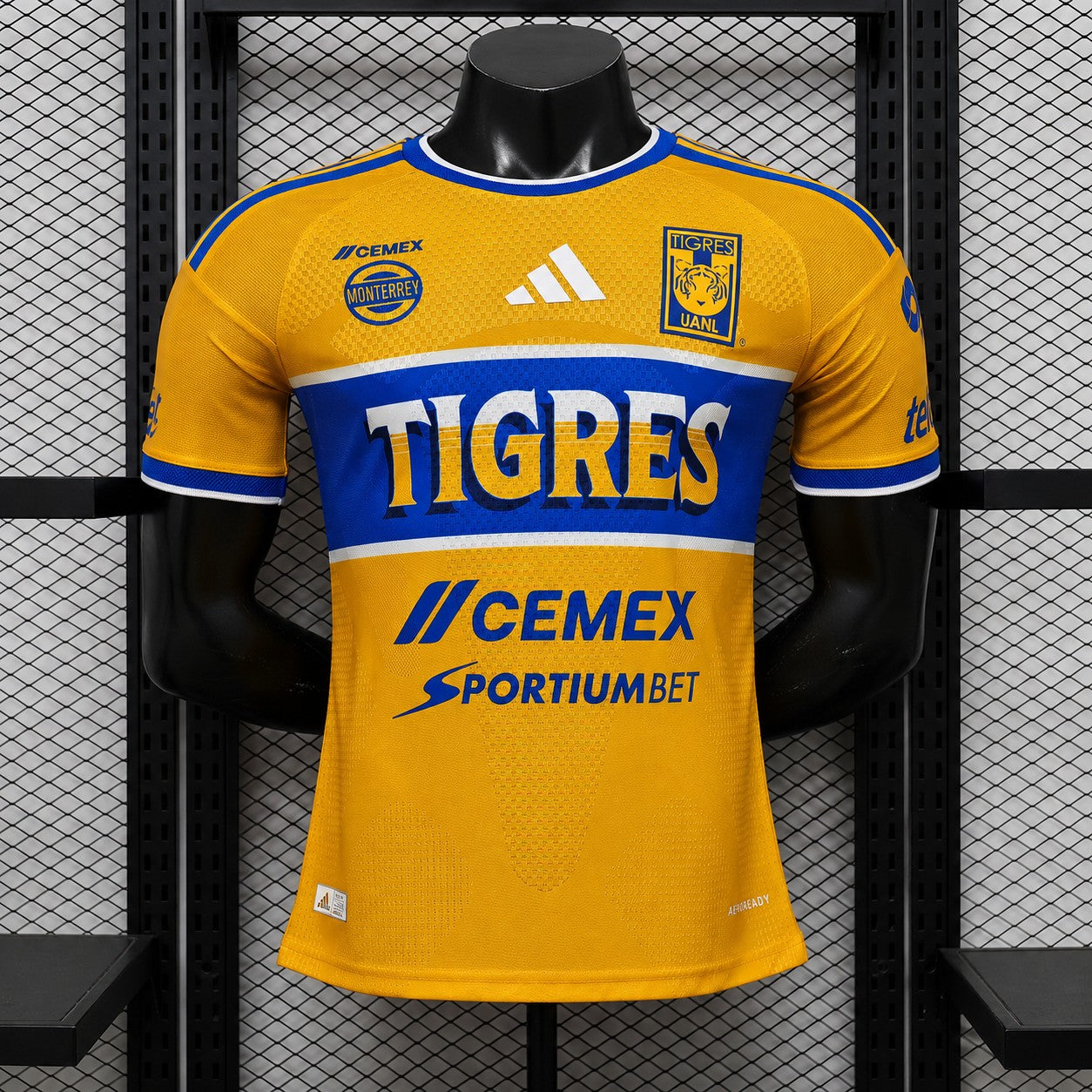 Jersey Tigres UANL Local 2026/27 – Versión Fan - Manga Corta