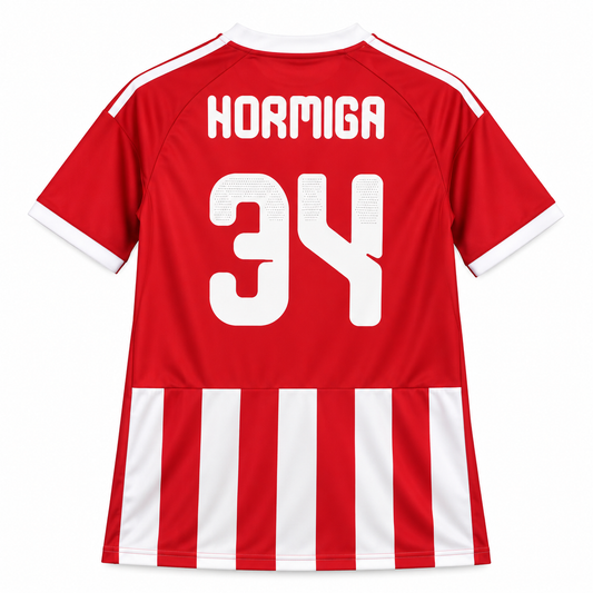 Olympiacos Local 2026/27 HORMIGA 34 – Versión Fan