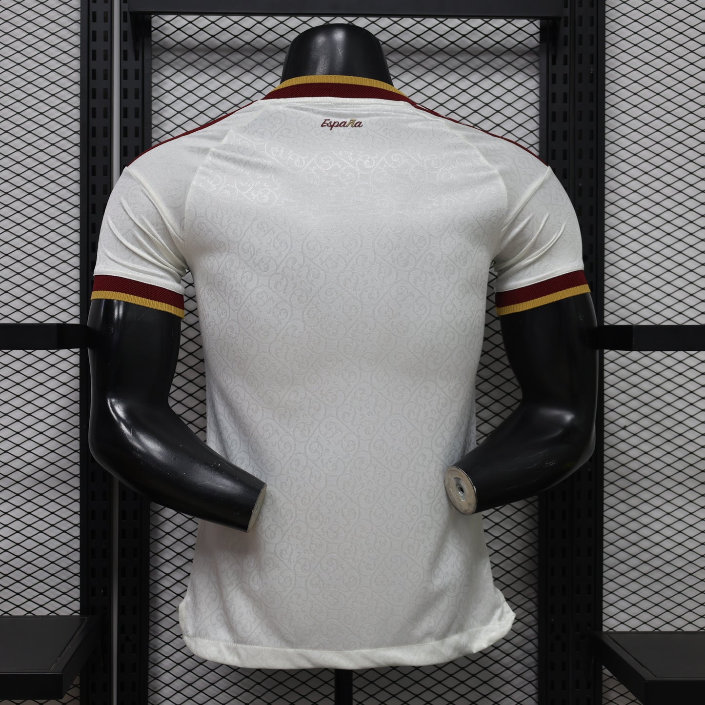 Jersey España Visitante Campeón 2026 – Versión Jugador Manga Corta